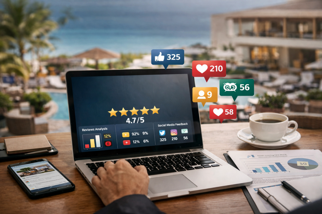 Intelihoteles - gestión de la reputación online para hoteles: importancia para revenue management.